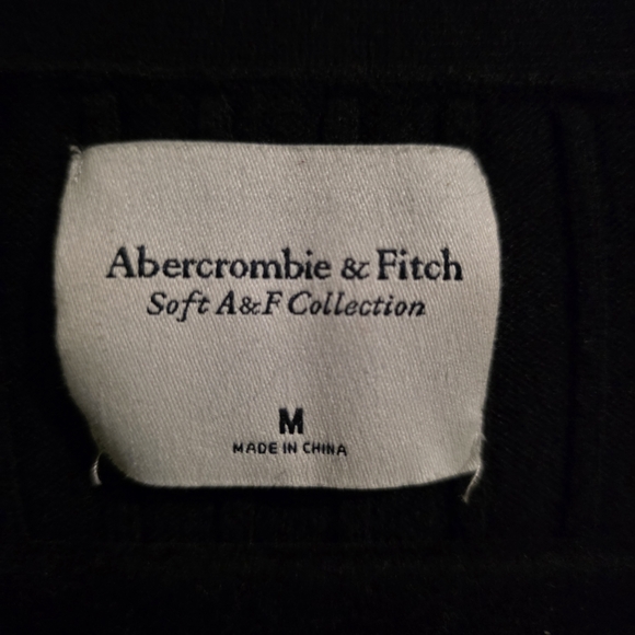 Abercrombie & Fitch Black Ribbed Cardigan - Picture 2 of 6